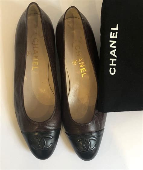 vintage chanel ballet flats